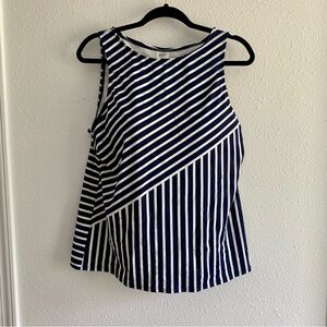 Land's End Plus Size DDD Cup High Neck UPF 50 Modest Tankini Swimsuit Top 16